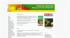 Desktop Screenshot of genuss-guide-steiermark.at